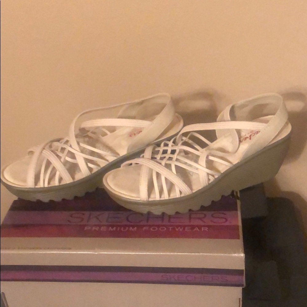 Skechers wedge sandals